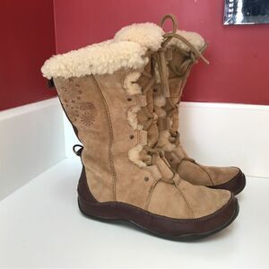 The North Face Abbey III Lace Up Suede Boots (7)